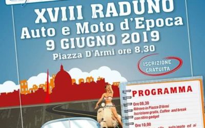 Anche noi LA BUONAZIONE presente al “Raduno di auto e moto d’epoca “